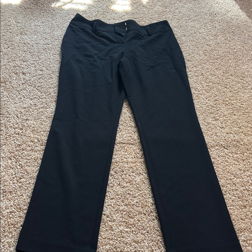 Black Dress Pants straight leg